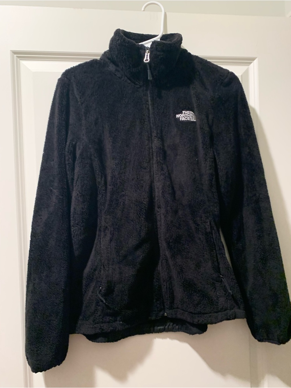Jordan Black Teddy Jacket with Stand Collar